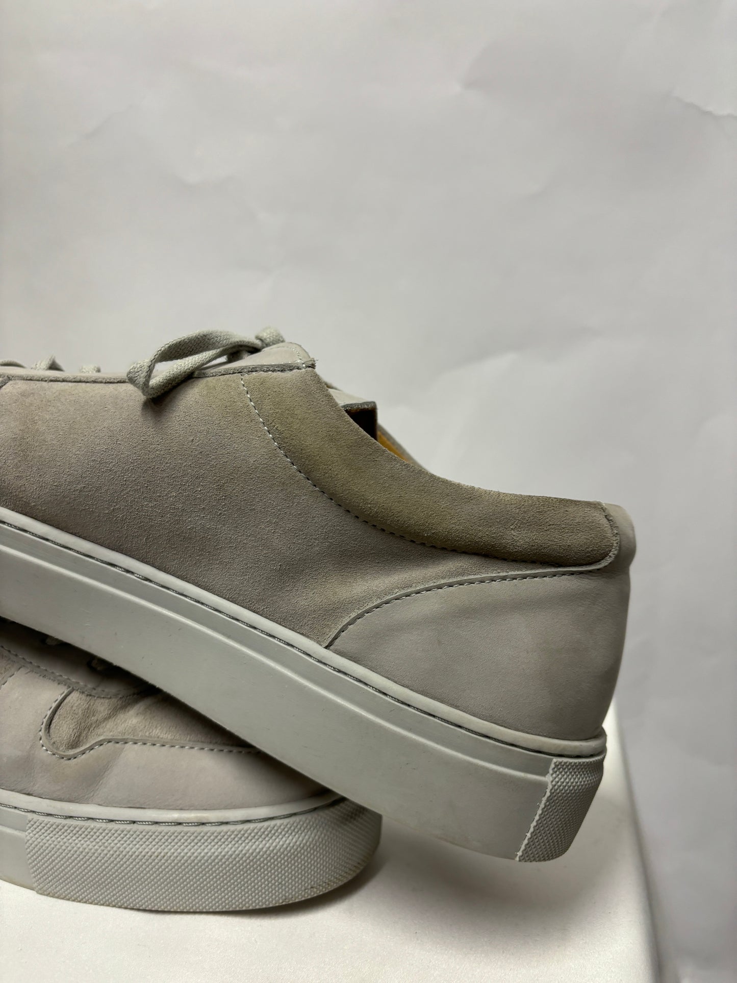 Uniform Standard Grey Suede Trainers UK 11