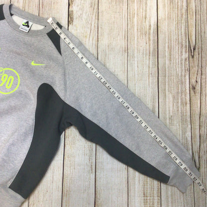 Palace x Nike Total P90 Grey Marl Sweatshirt Jumper Size L