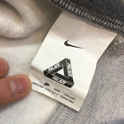 Palace x Nike Total P90 Grey Marl Sweatshirt Jumper Size L