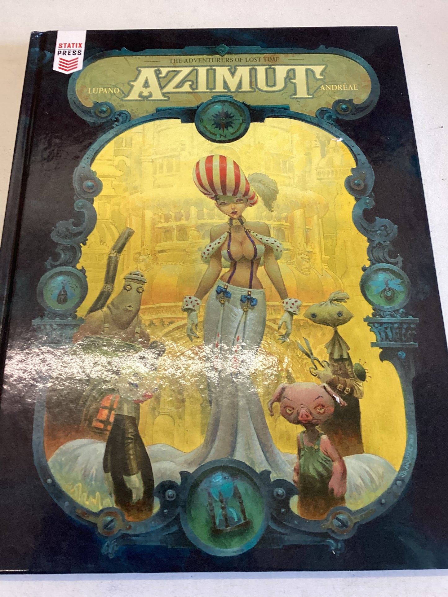 Azimut the Adventures of Lost Time Lupano & Andreae