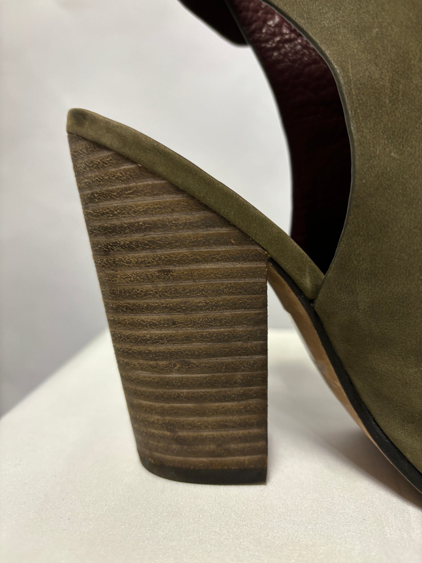 Coach Green Suede Saratoga Ankle Boots UK 3.5