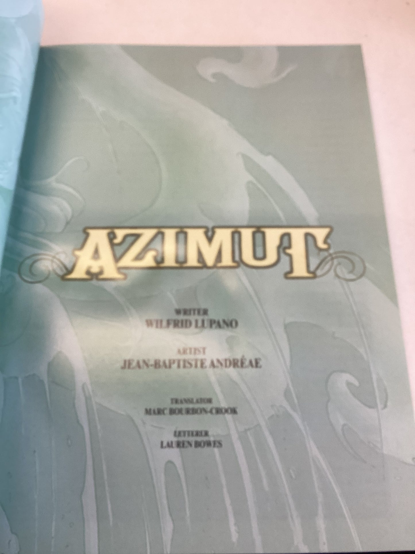 Azimut the Adventures of Lost Time Lupano & Andreae