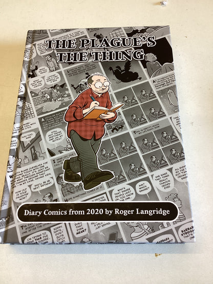 The Plague's The Thing Roger Langridge Diary Comics From 2020 Signed