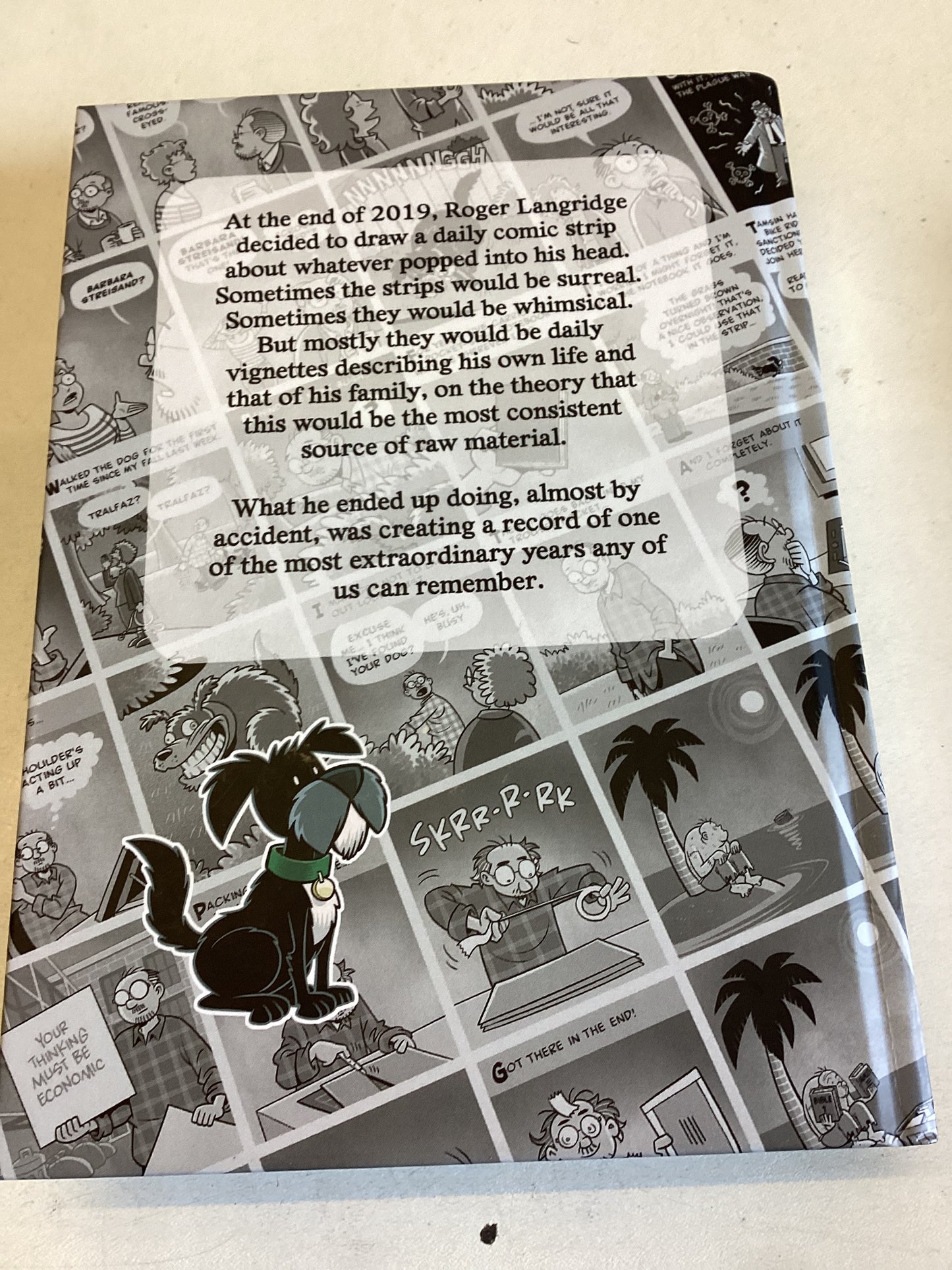 The Plague's The Thing Roger Langridge Diary Comics From 2020 Signed