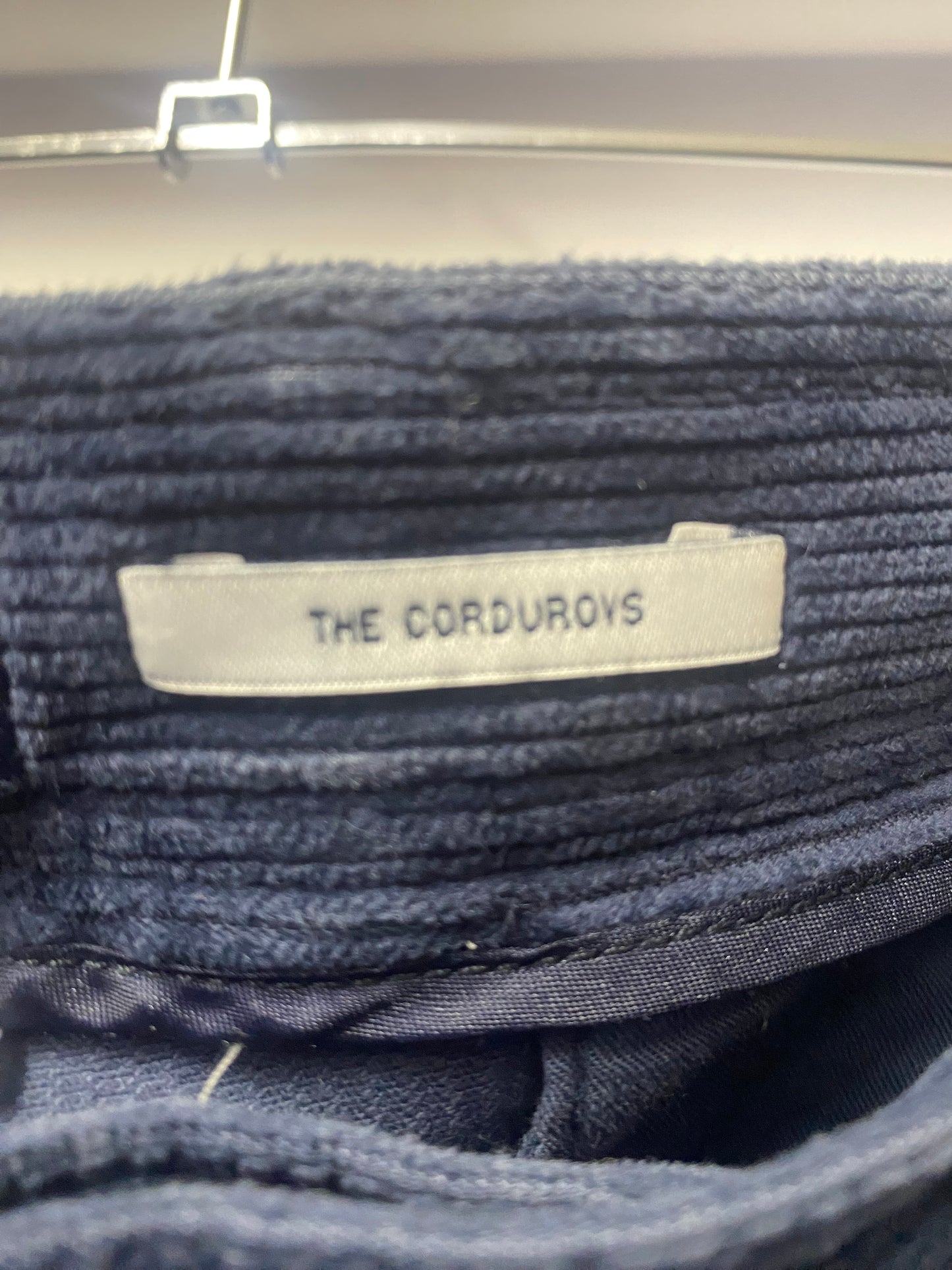 Mr Marvis Blue Corduroy Trousers W40 L30