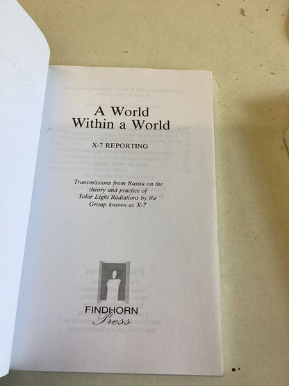 A World Within A World X-7 Reporting