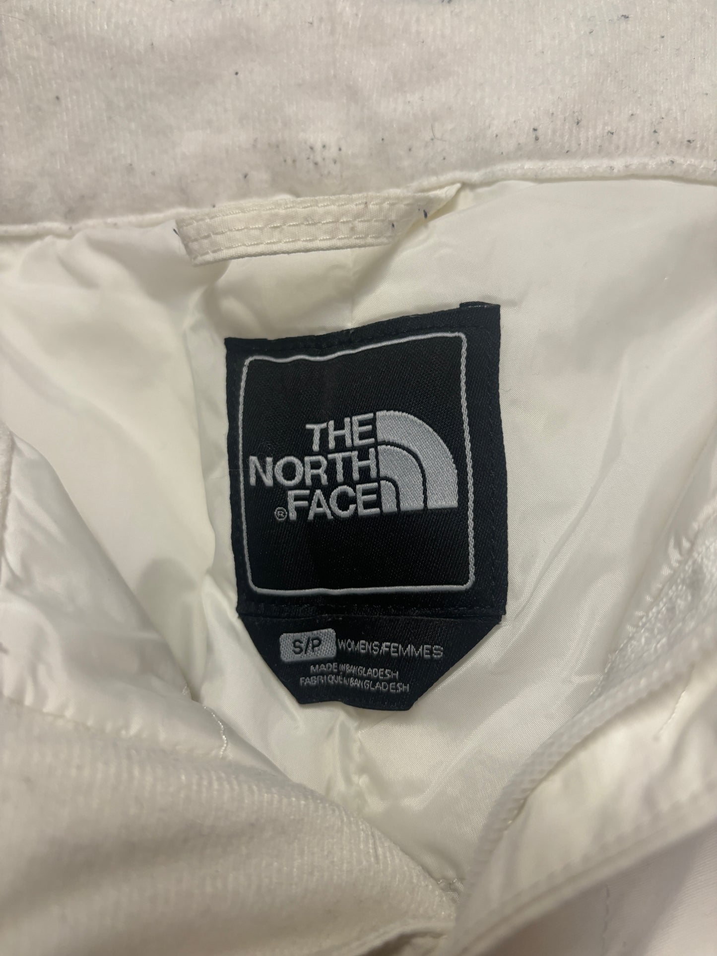 The North Face White Hyvent Cargo Salopettes 2014 Small