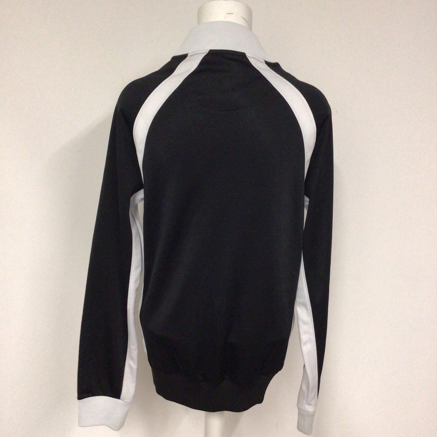 Vintage Fila Black & White Full Zip Jumper Size S