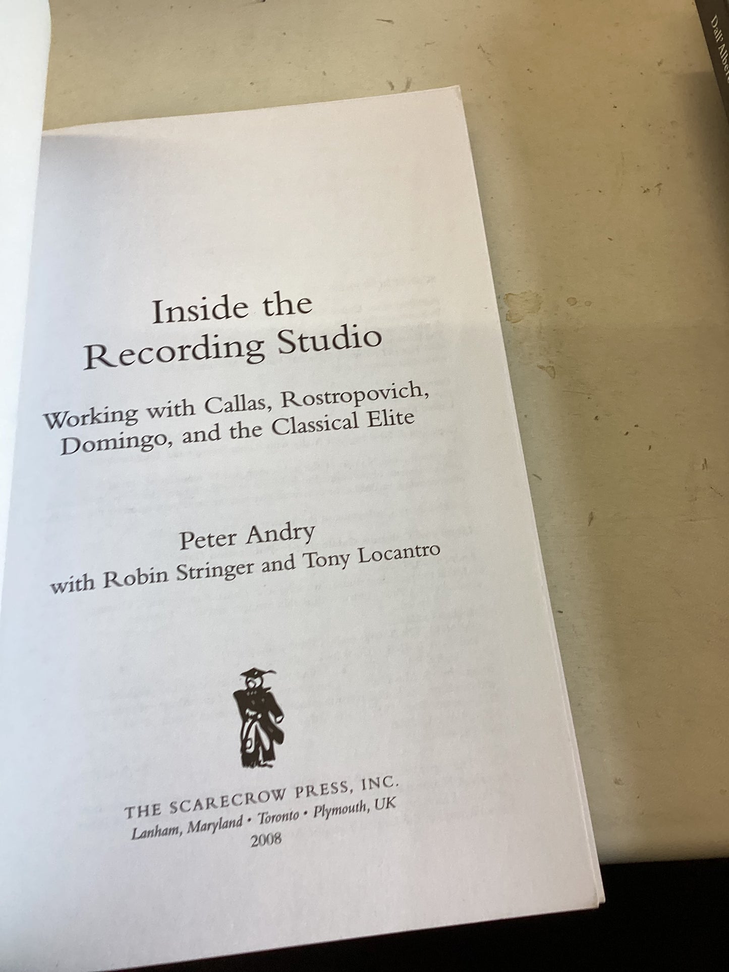 Inside The Recording Studio Peter Andry with Robin Stringer and Tony Locantro
