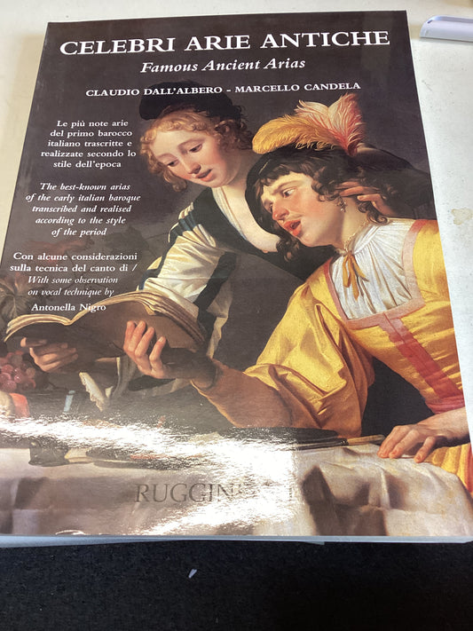 Celebri Arie Antiche Famous Ancient Arias Claudio Dall'Albero Marcello Candela