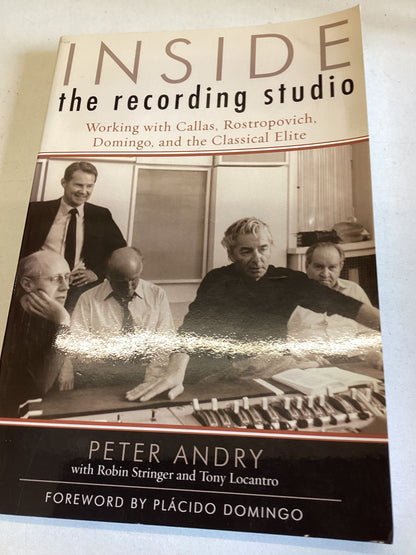Inside The Recording Studio Peter Andry with Robin Stringer and Tony Locantro