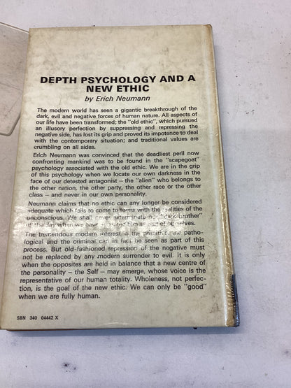 Depth Psychology and A New Ethic Eric Neumann