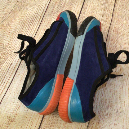 Craig Green X Grenson Blue Red Orange Suede Leather Trainers Size 41 EU