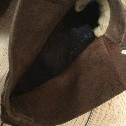 Vintage 1940s Barbarian Brown Leather Football Boots w/Spare Laces