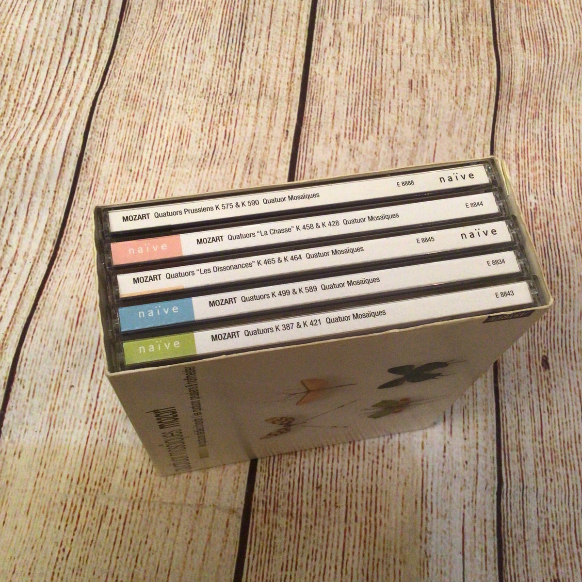 Mozart - Quatuor Mosaiques 5xCDs 822186088890