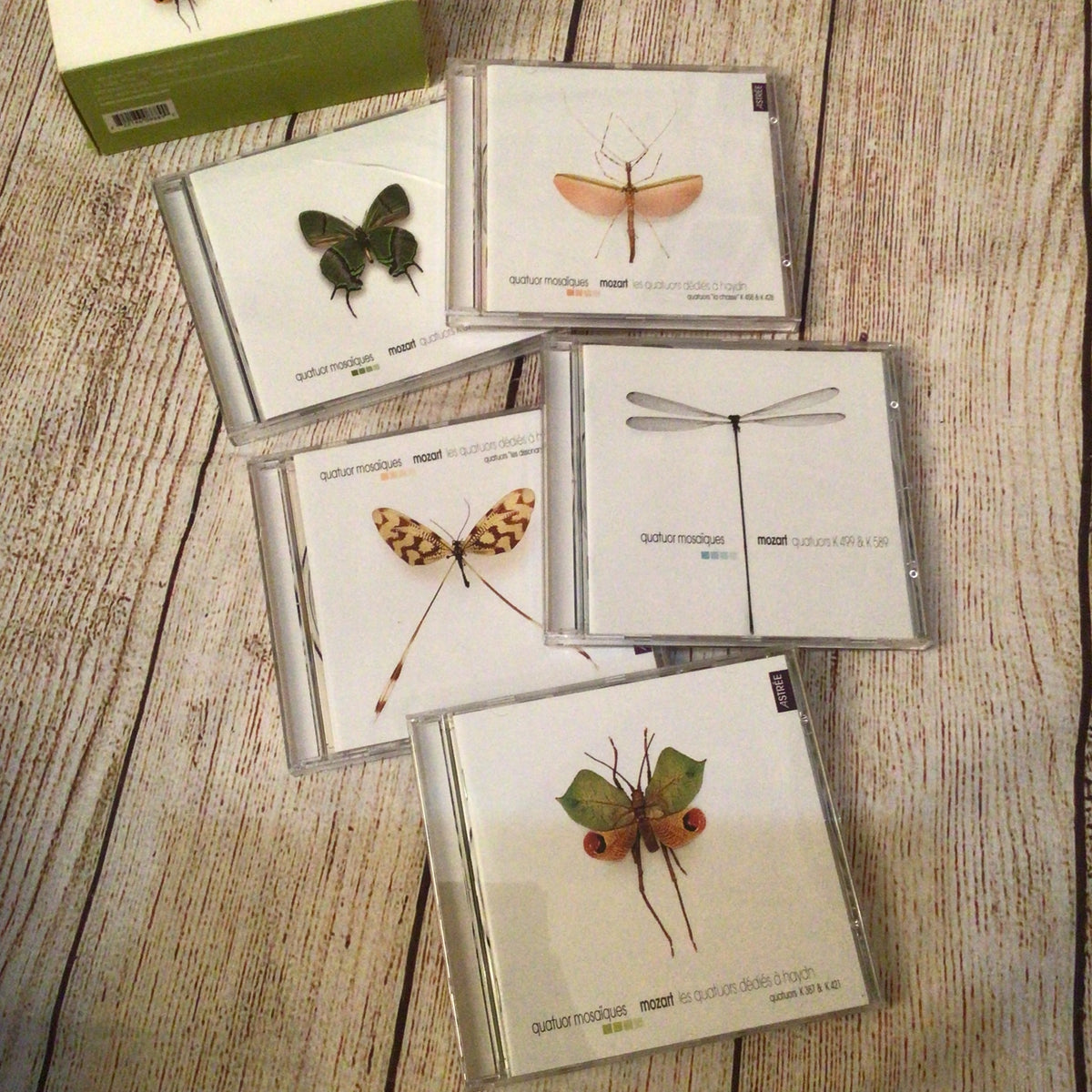 Mozart - Quatuor Mosaiques 5xCDs 822186088890