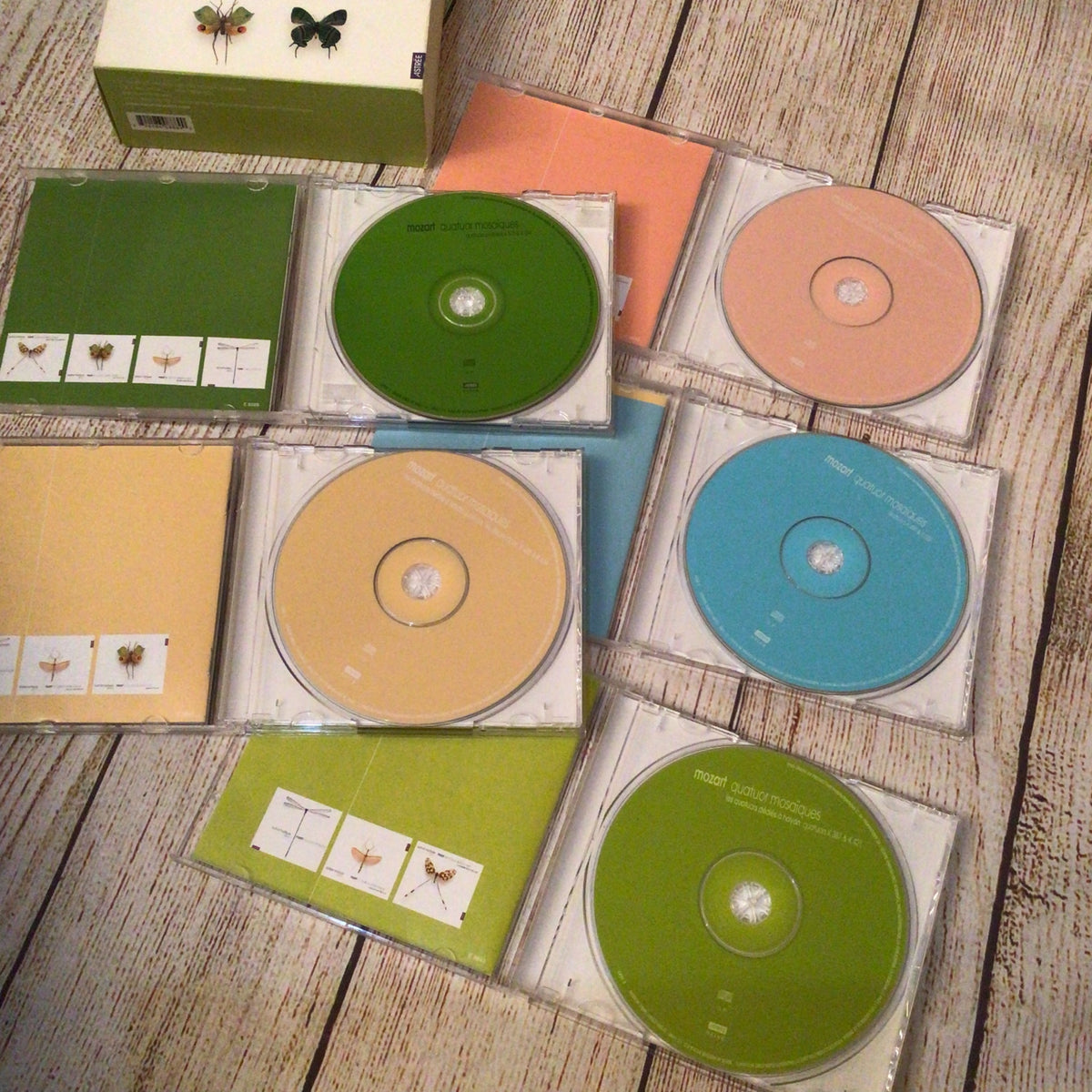 Mozart - Quatuor Mosaiques 5xCDs 822186088890