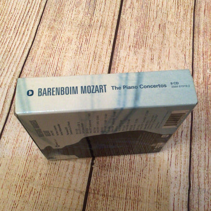 Barenboim: Mozart Piano Concertos 9xCDs, DVD Box Set, 825646191925