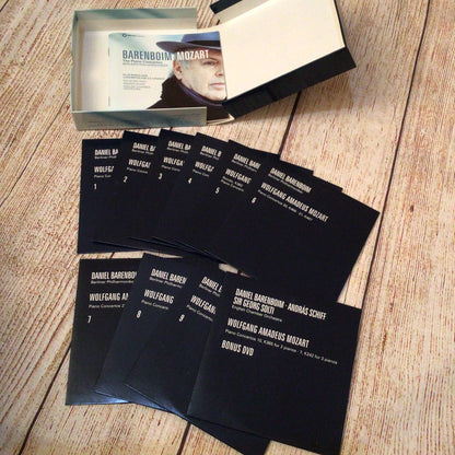 Barenboim: Mozart Piano Concertos 9xCDs, DVD Box Set, 825646191925