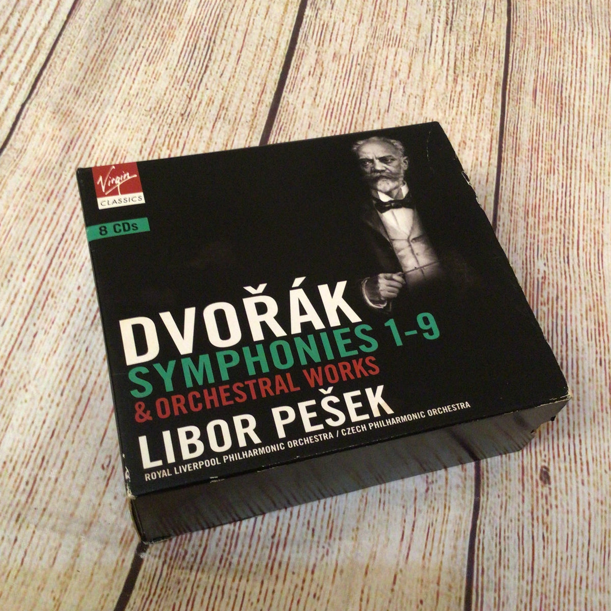 Dvořák - Symphonies 1-9 & Orchestral Works, 8xCDs Box Set, 724356185326