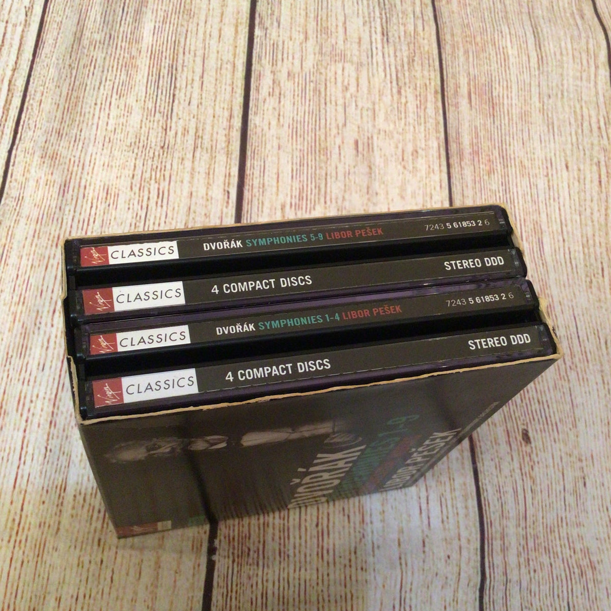 Dvořák - Symphonies 1-9 & Orchestral Works, 8xCDs Box Set, 724356185326
