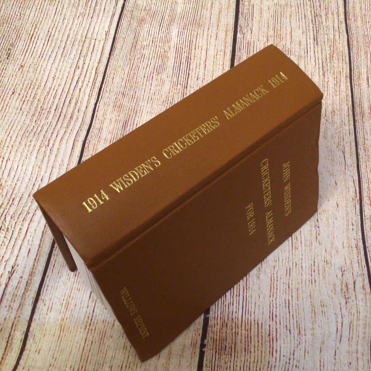 John Wisden's Cricketers' Almanack for 1914, Willows Reprint No. 187 of 500