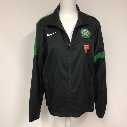 Nike Celtic FC Football Club Dark Green Full Zip Jacket Size M