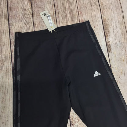 BNWT Adidas Black High Rise Tight Fit 7/8 Leggings Size L (16-18 UK)