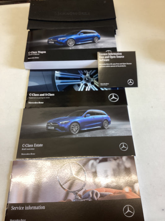 Mercedes Benz C-Class Wagon,  C-Class and  S -Class, C-Class Estate, Service Information