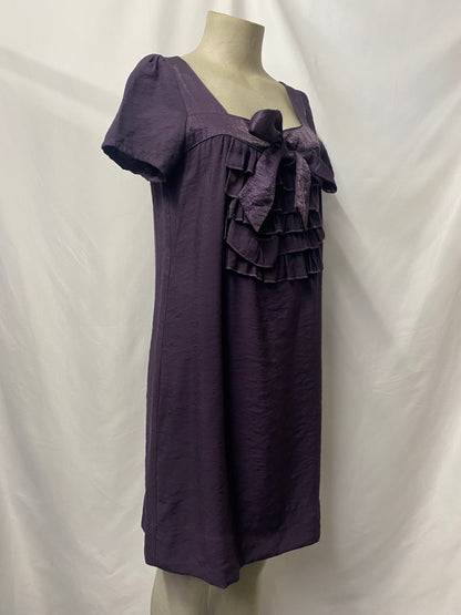New York Laundry Purple Shift Mini Dress 10