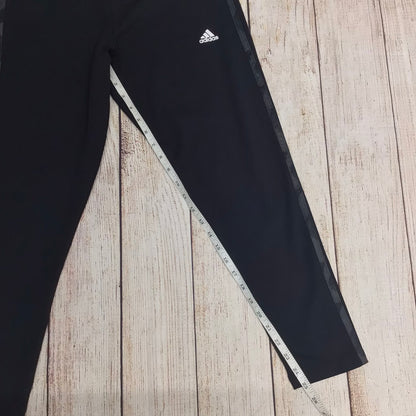 BNWT Adidas Black High Rise Tight Fit 7/8 Leggings Size L (16-18 UK)