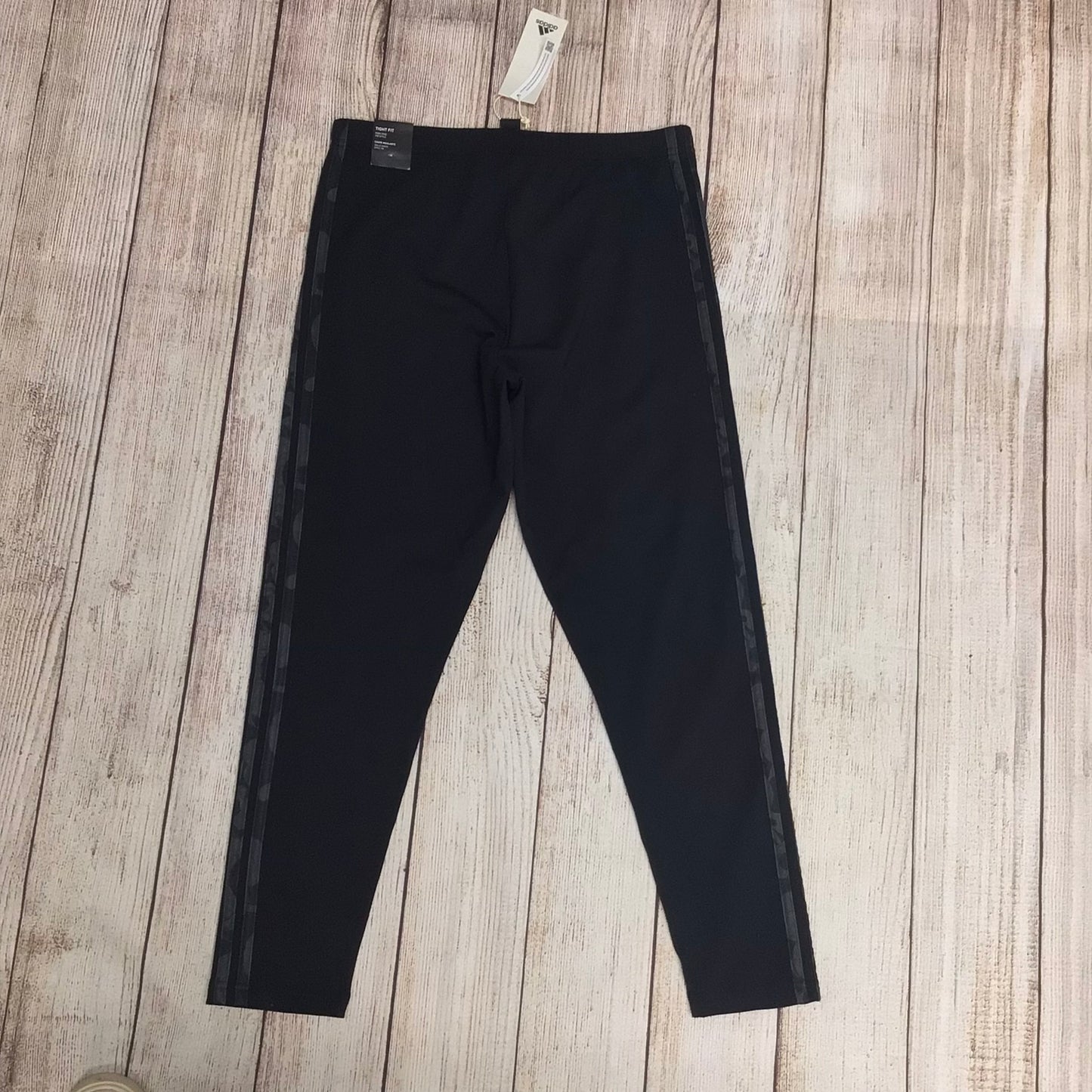 BNWT Adidas Black High Rise Tight Fit 7/8 Leggings Size L (16-18 UK)