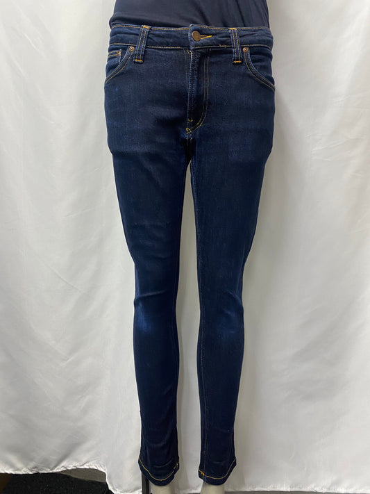 Nudie Blue Skinny Lin Jeans W30 L30