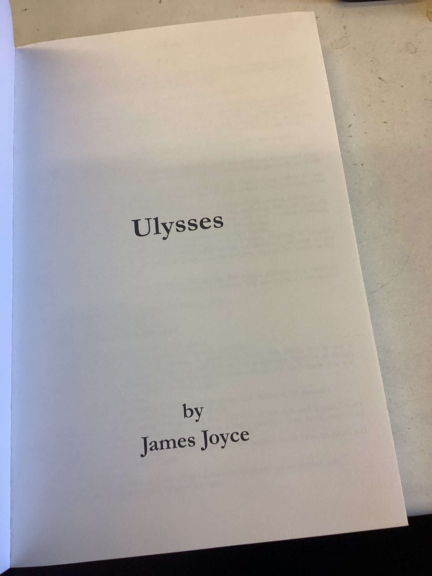 Ulysses James Joyce