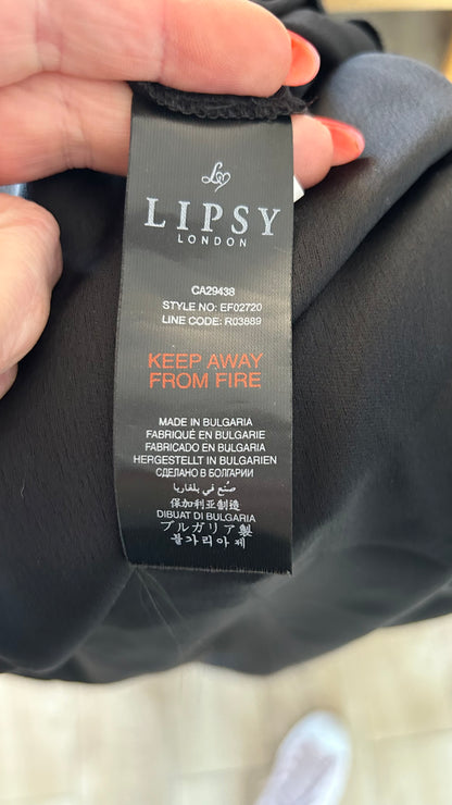 Lipsy Black Jumpsuit, size 10