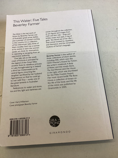 This Water Five Tales Beverley Farmer