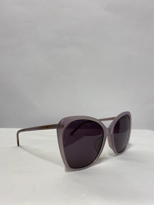 Jimmy Choo Butterfly Sunglasses Ele/F/S/ B3VUR Transparent Violet 59MM With Box