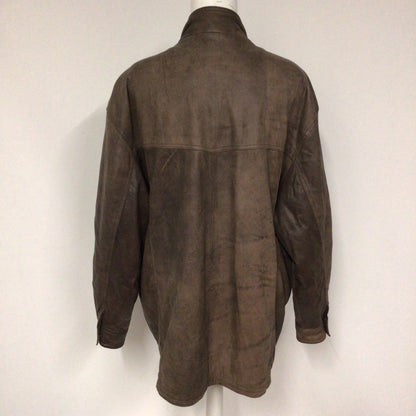 Jargon Brown Soft Genuine Leather Jacket Size M