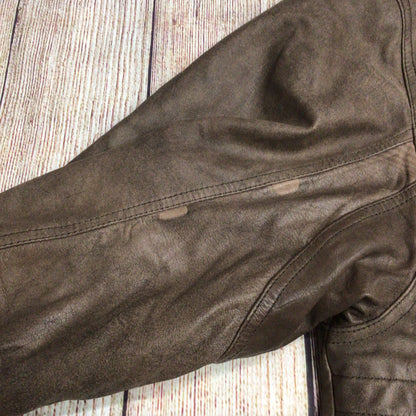 Jargon Brown Soft Genuine Leather Jacket Size M