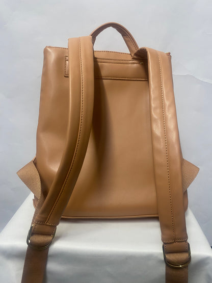 Matt and Nat Blush Pink Vegan Leather Laptop Rucksack