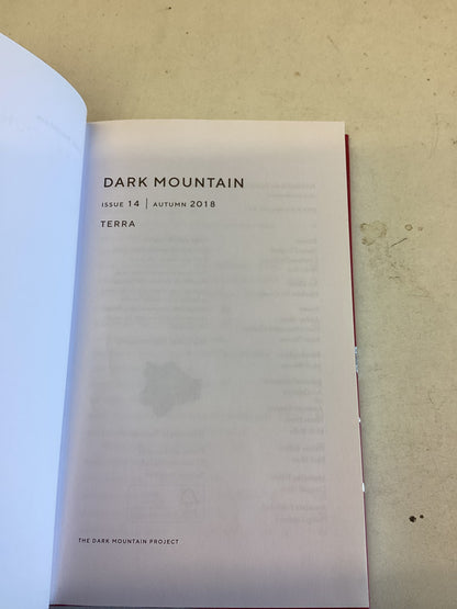 Dark Mountain Terra Issue 14 Autumn 2018