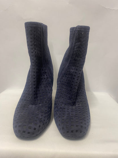 Daniel Footwear Dark Blue Heeled Boots 6/39