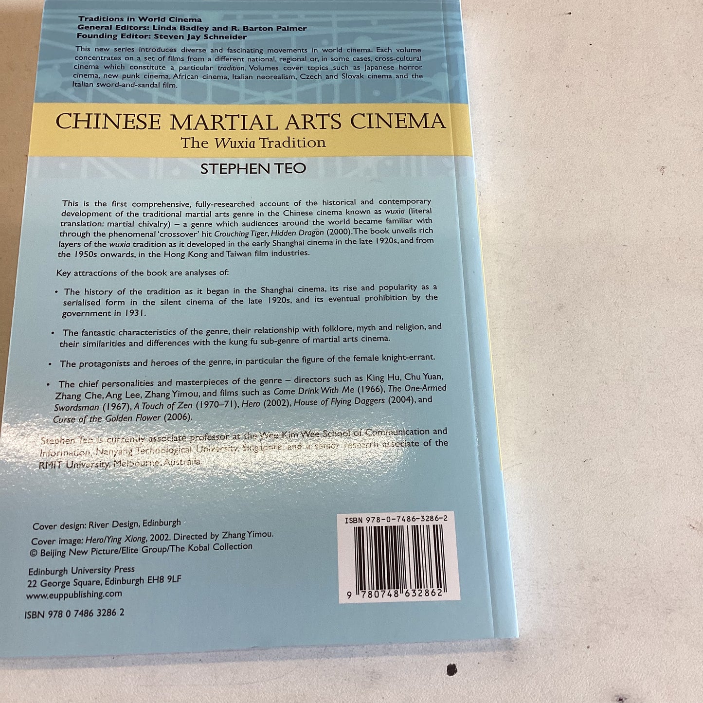 Chinese Martial Arts Cinema The Wuxia Tradition Stephen Teo