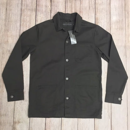 BNWT French Connection Khaki Green Utility Shirt Jacket Size M