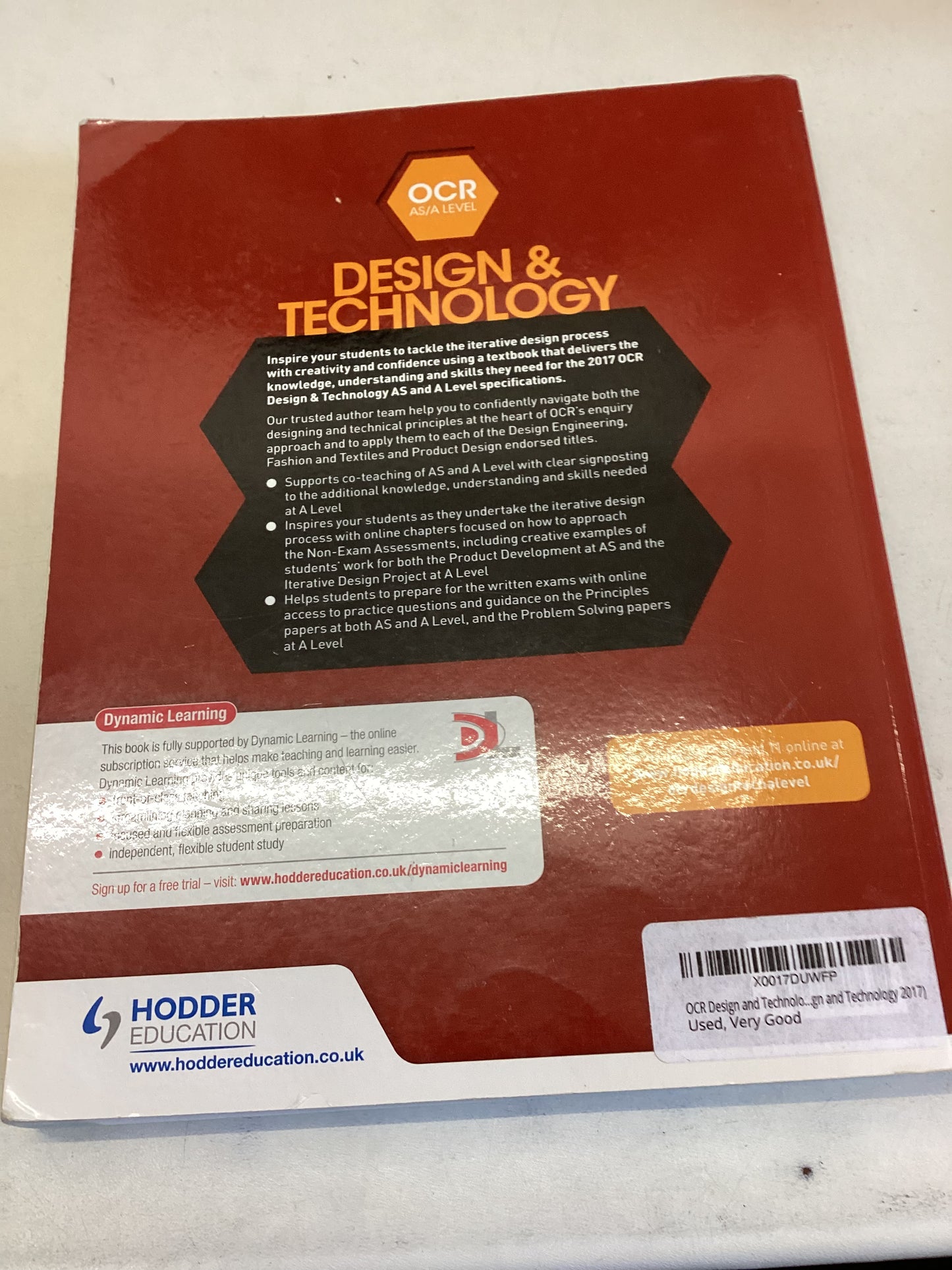 Design & Technology OCR As/A Level  Hodder Education