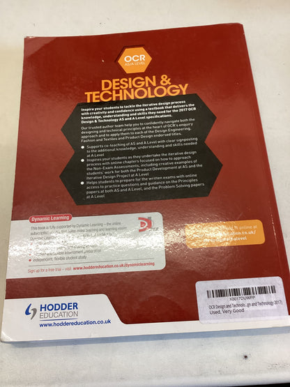 Design & Technology OCR As/A Level  Hodder Education