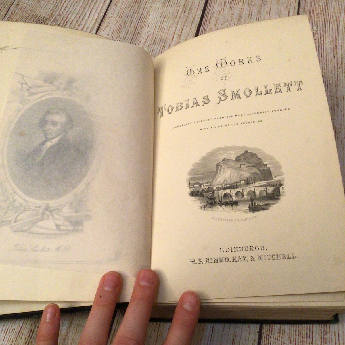 The Works of Tobias Smollett by David Herbert (1887)