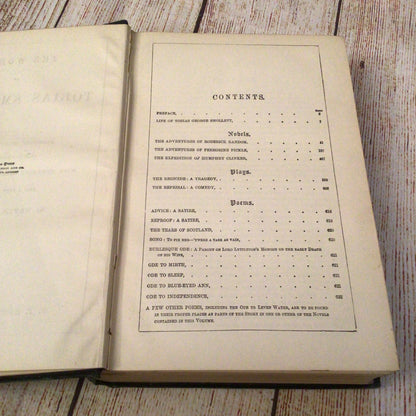 The Works of Tobias Smollett by David Herbert (1887)