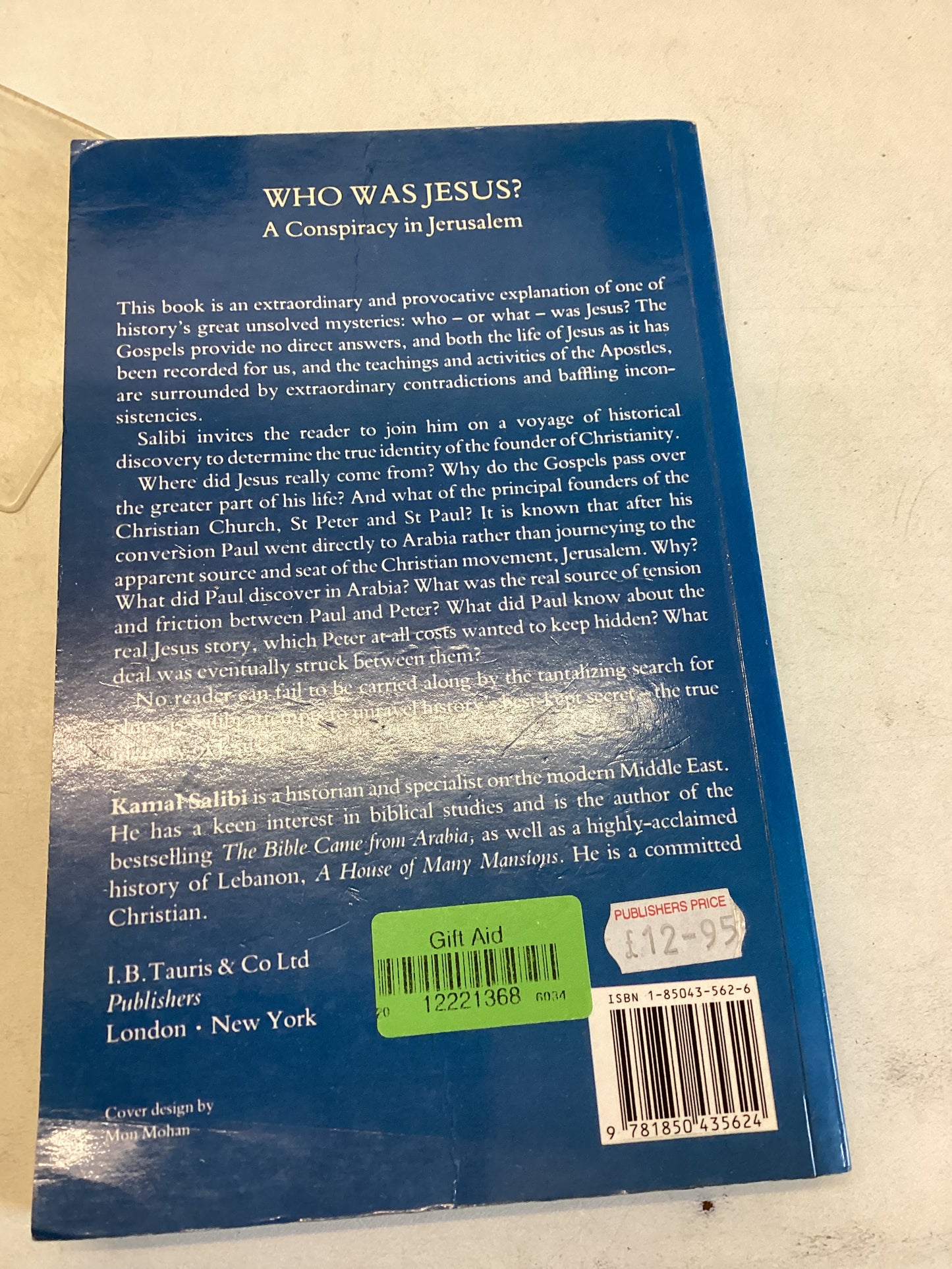 Who Was Jesus A Conspiracy In Jerusalem Kamal Salibi