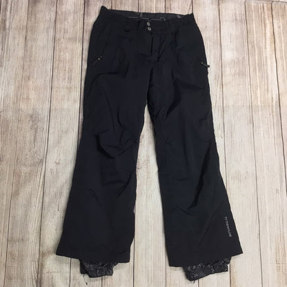 Columbia Titanium Black Ski Salopettes Size S